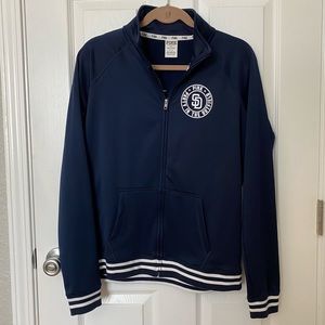 PINK Victoria’s Secret Padres Zip Jacket Large